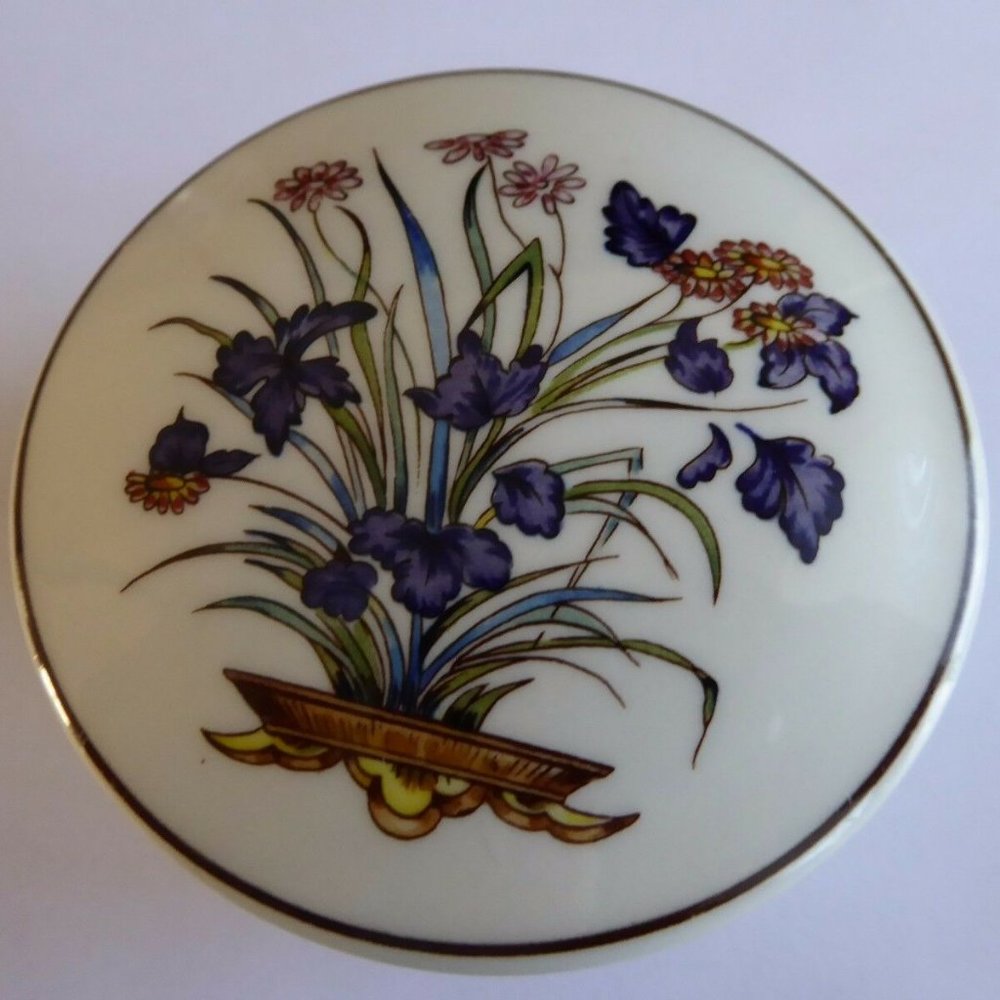 Villeroy & Boch Trinket 3" x 1" Trinket VITRO-Porcelaine Floralie No6 EUC